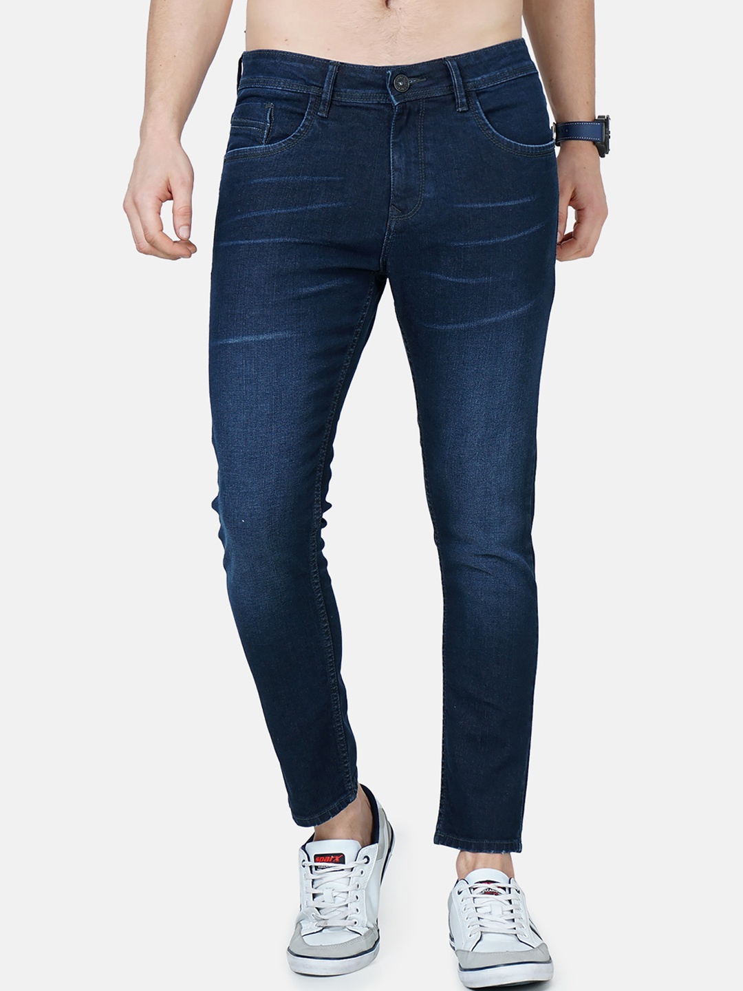 

Jean Cafe Men Blue Jean Skinny Fit Light Fade Jeans