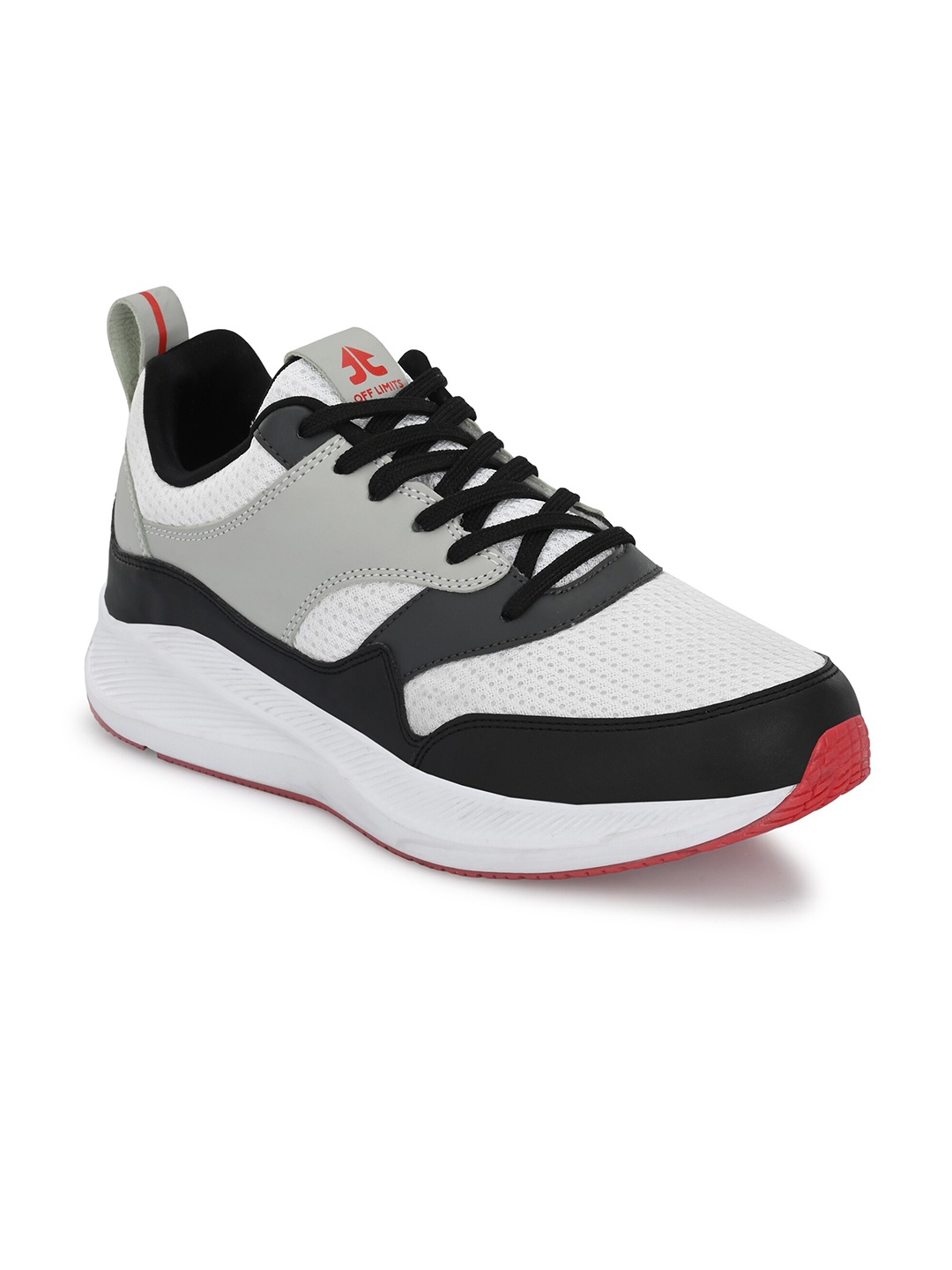 

OFF LIMITS Men White Running Dry Tech Sports Shoes