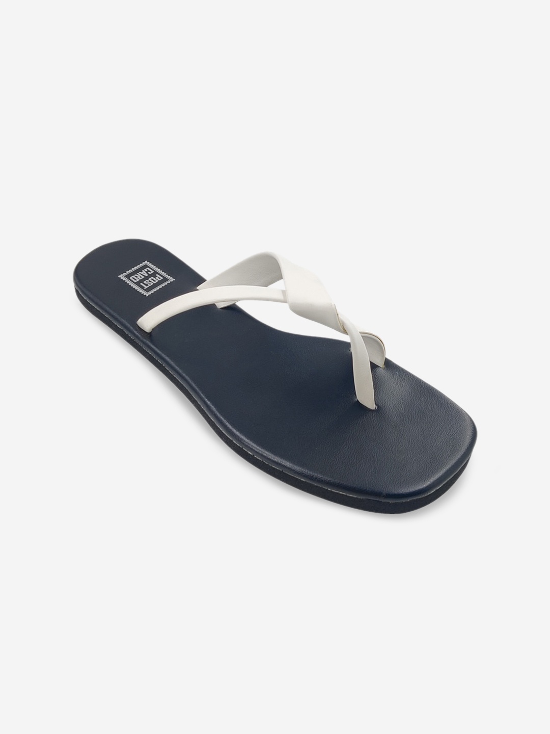 

POSTCARD Women Black Colourblocked T-Strap Flats with Bows