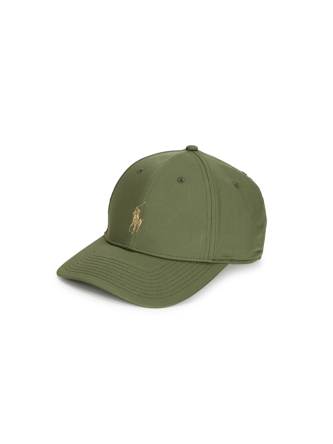 

Polo Ralph Lauren Men Olive Green Cotton Baseball Cap