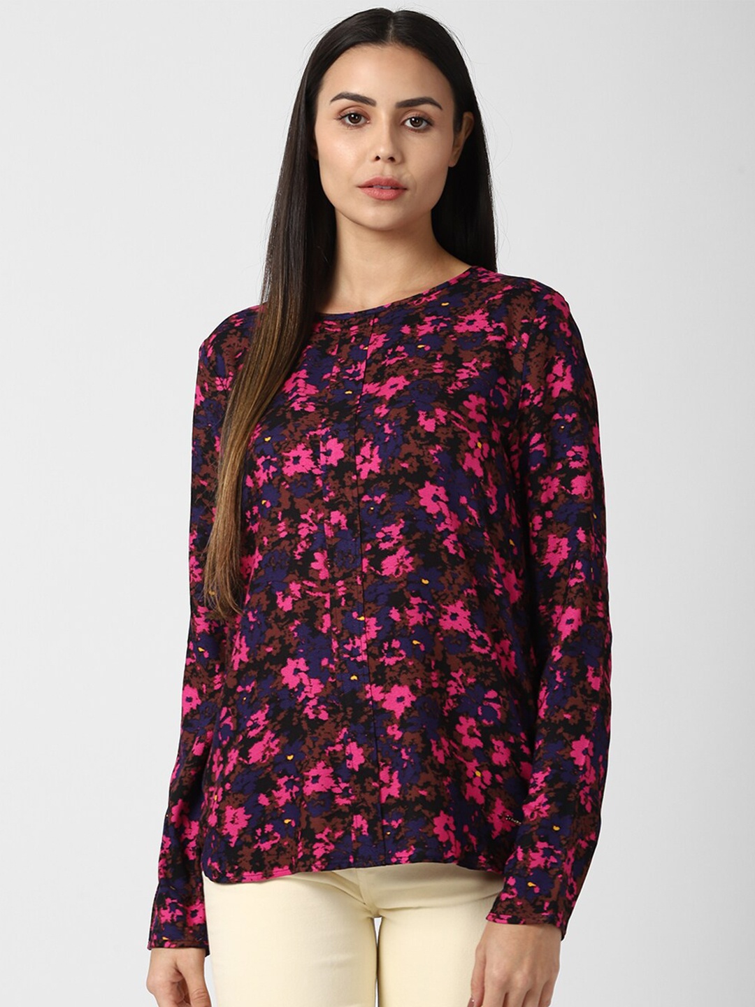 

Van Heusen Woman Women Multicoloured Floral Print Top, Multi