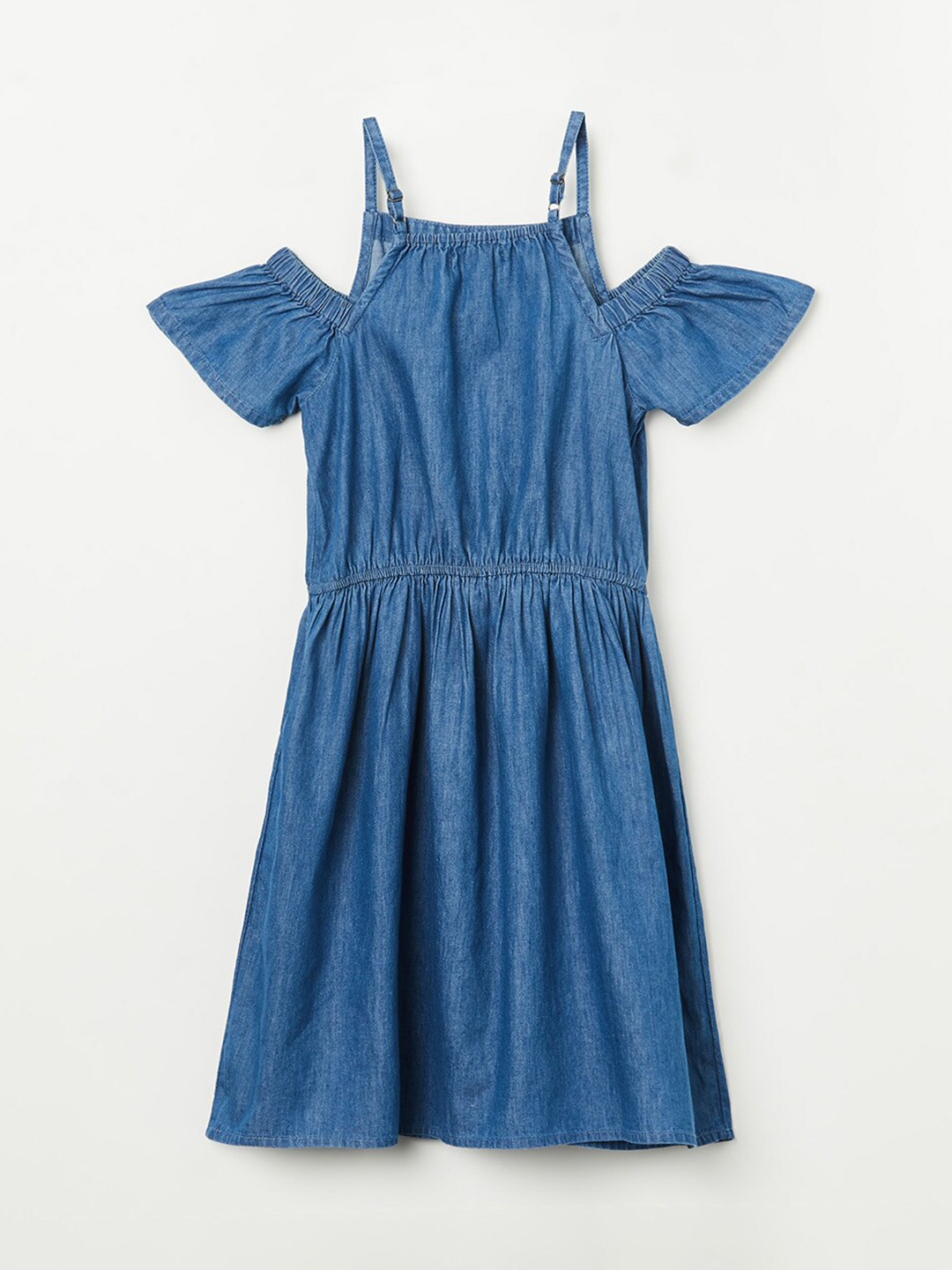 

Fame Forever by Lifestyle Girls Blue Solid A-Line Dress