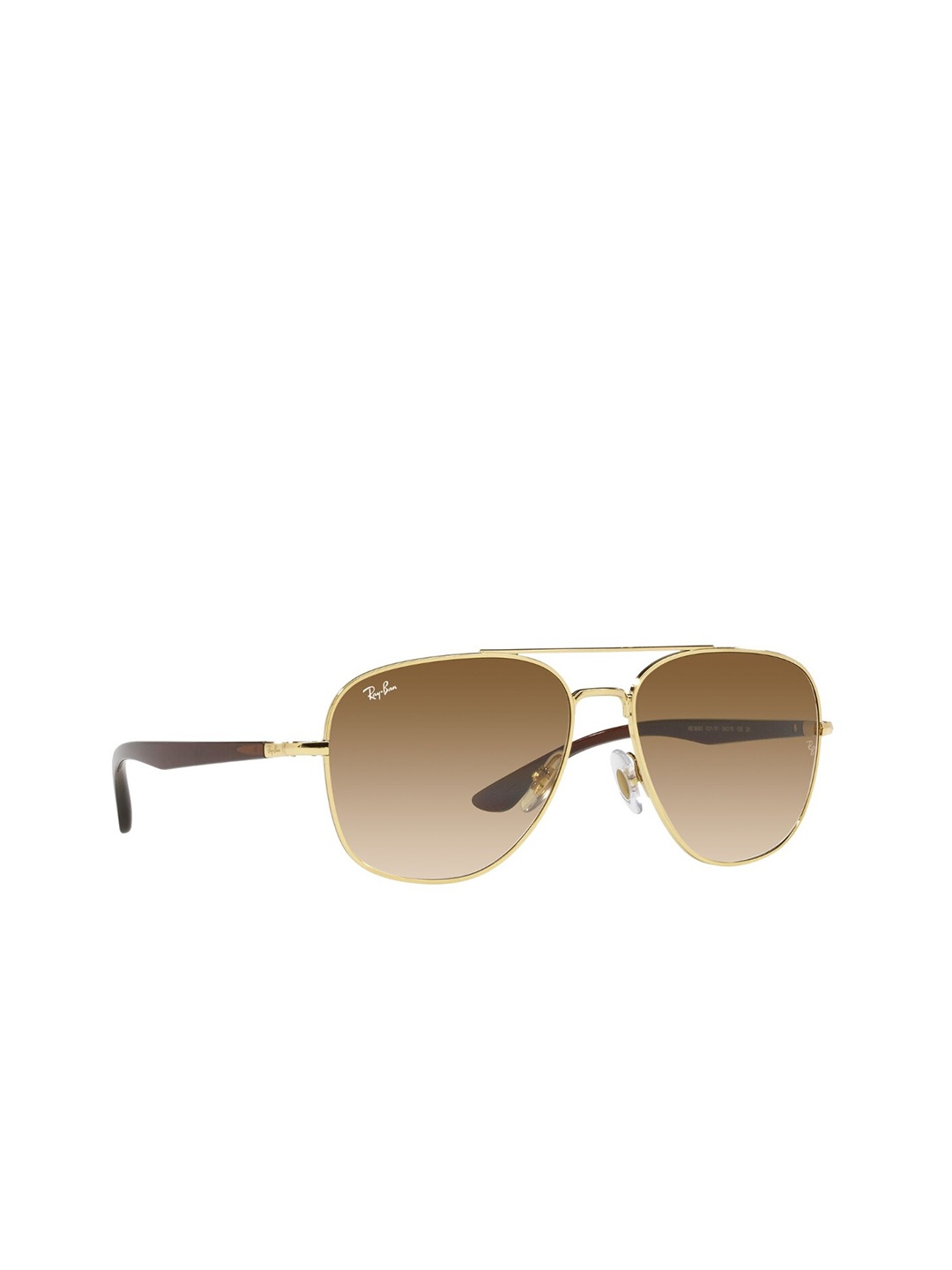 

Ray-Ban Unisex Gradient Brown Lens Square Sunglasses - 0RB3683001/5156