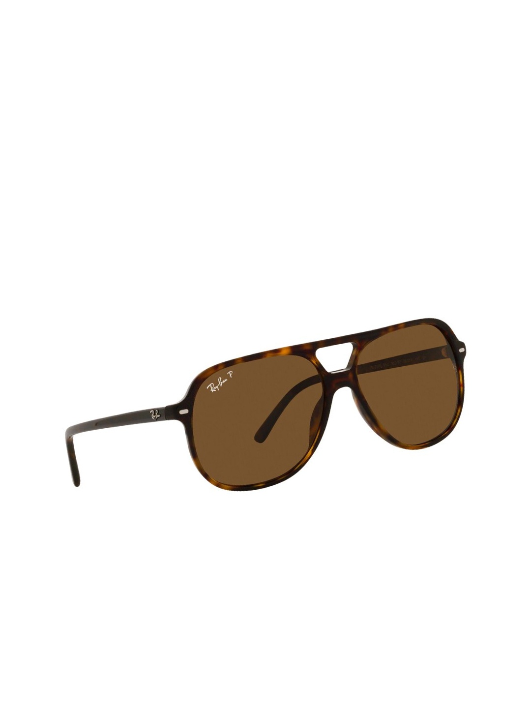

Ray-Ban Unisex Polarized Grey Lens Square Sunglasses - 0RB2198902/5760, Brown