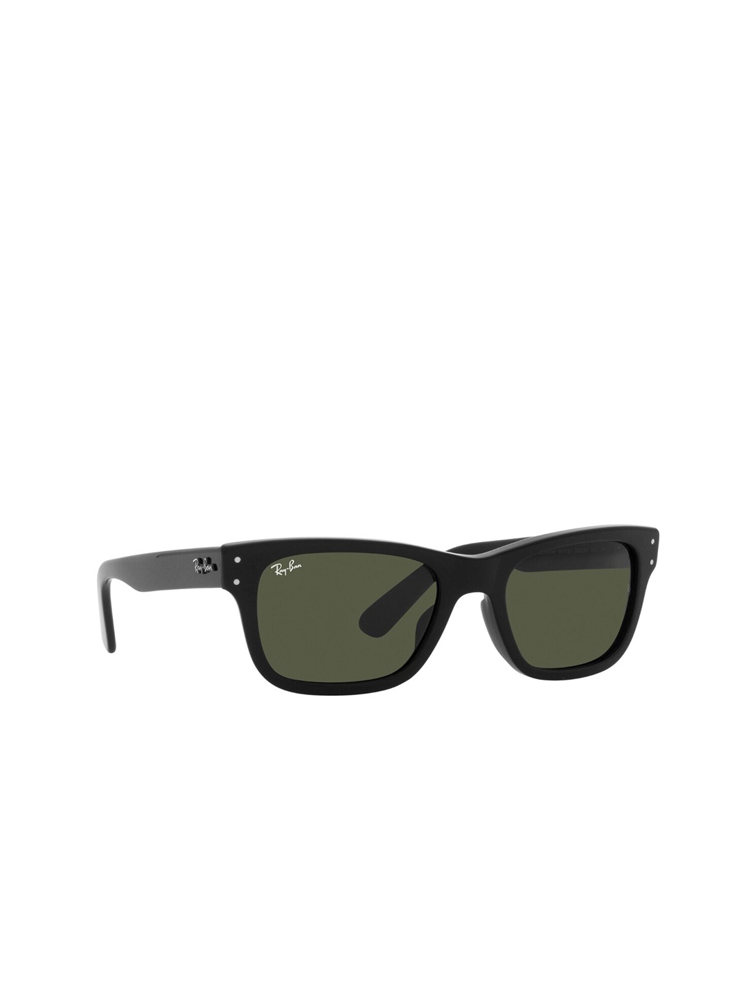 

RAY-BAN Men UV Protected Green Lens Rectangle Sunglasses - 0RB2283901/3152, Black