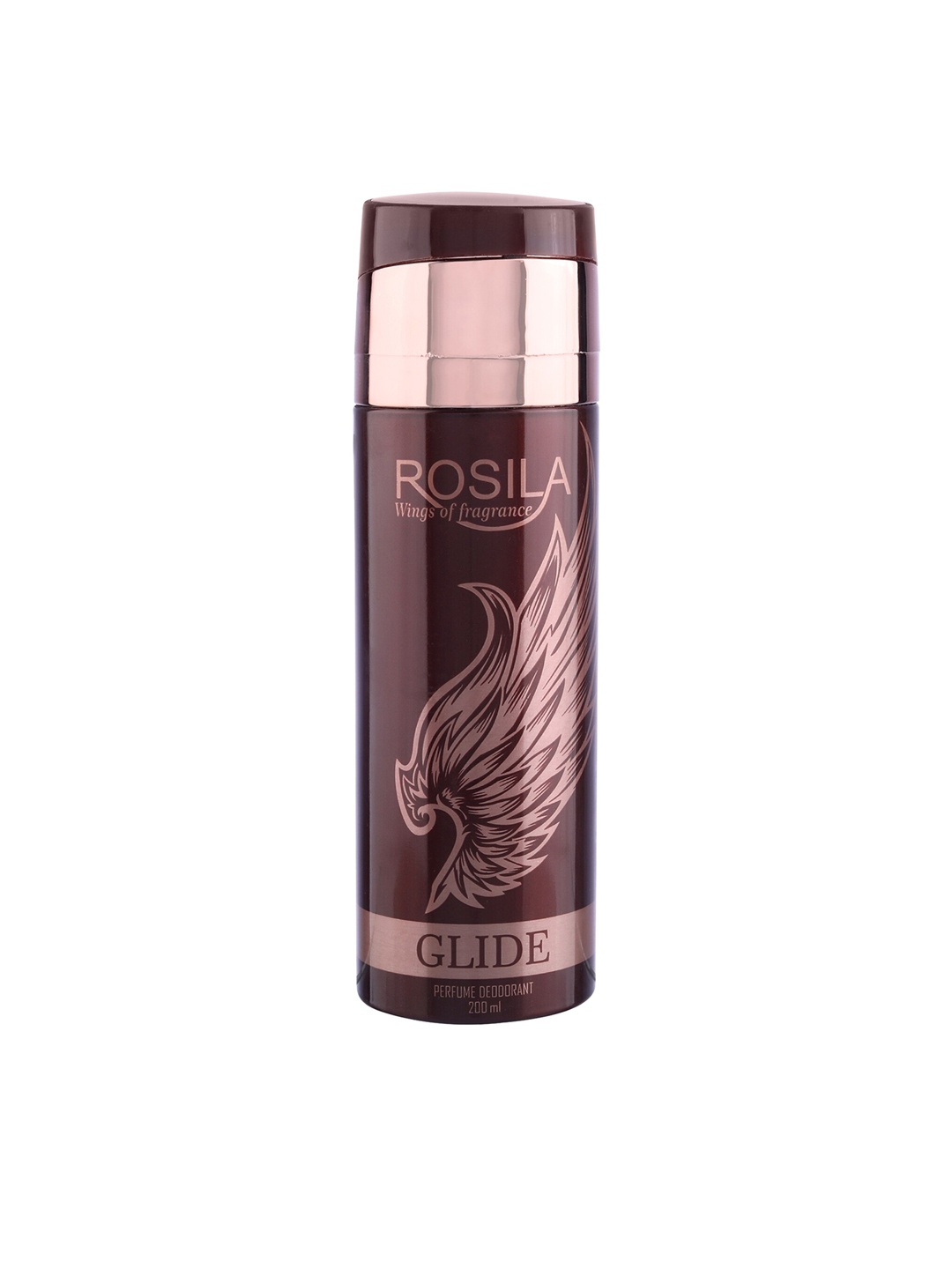 

ROSILA Glide Perfume Deodorant Spray 200 ml, Burgundy