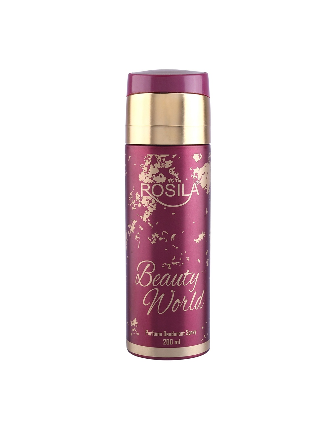 

ROSILA Beauty World Perfume Deodorant Spray - 200 ml, Maroon