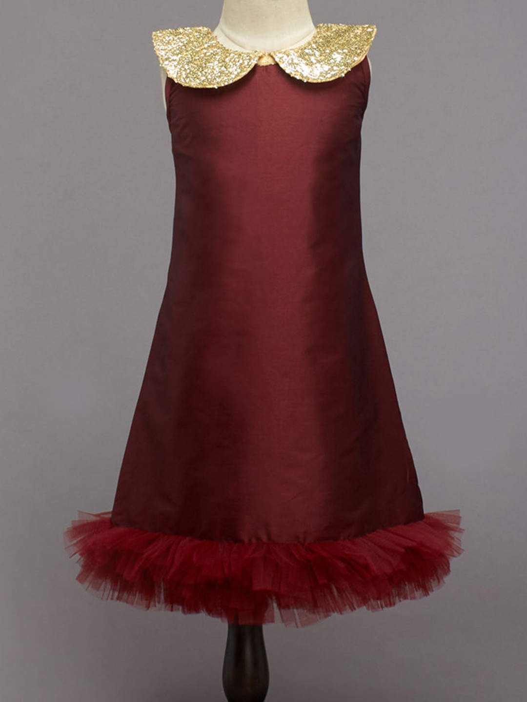 

The Magic Wand Maroon Maxi Dress