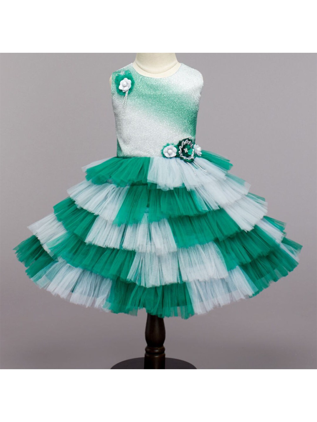 

The Magic Wand Green Mini Dress