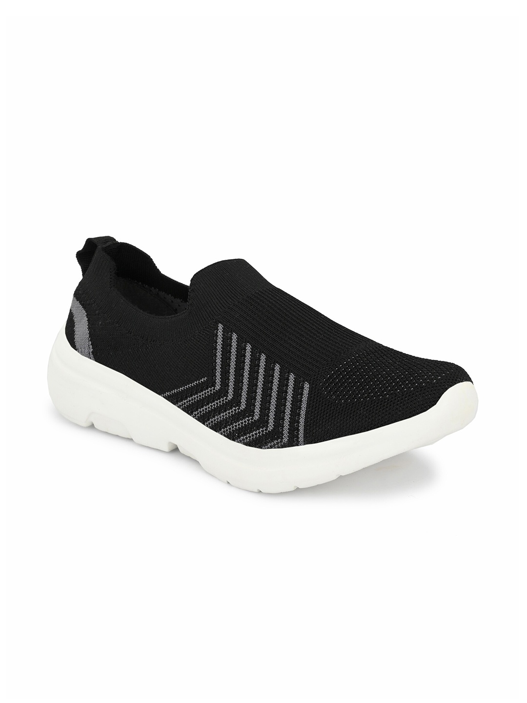 

Yuuki Men Black Mesh Walking Non-Marking Shoes