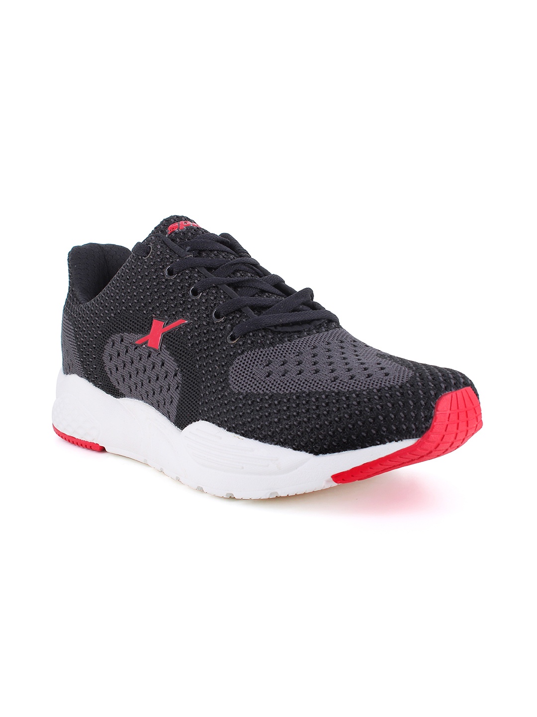 

Sparx Men Black Mesh Running Non-Marking Shoes