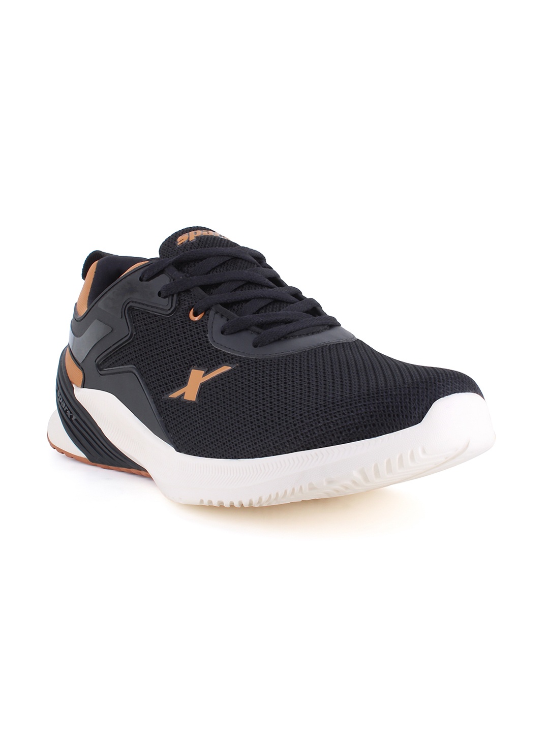 

Sparx Men Black Mesh Running Non-Marking Shoes