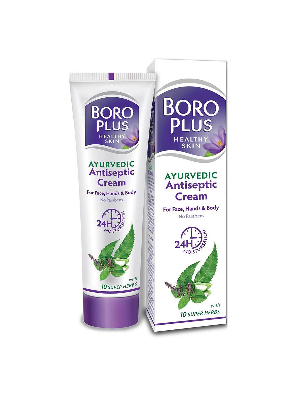 

BOROPLUS Ayurvedic Antiseptic Cream for Face Hands & Body - 80 ml, White