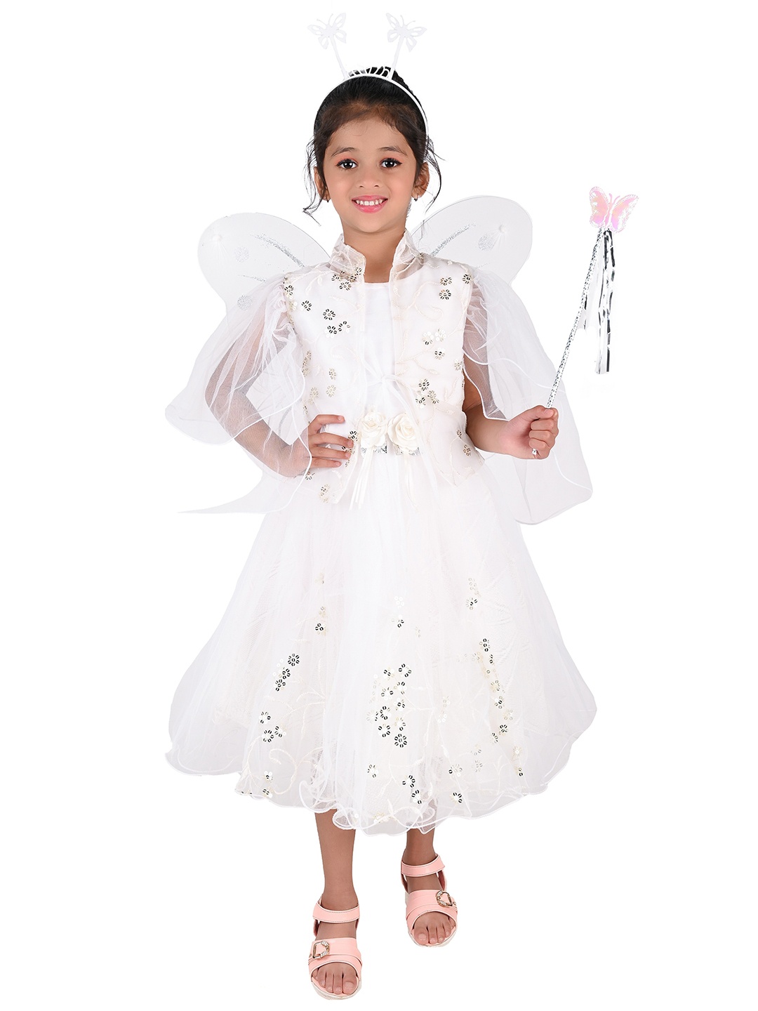 

ahhaaaa White Midi Dress