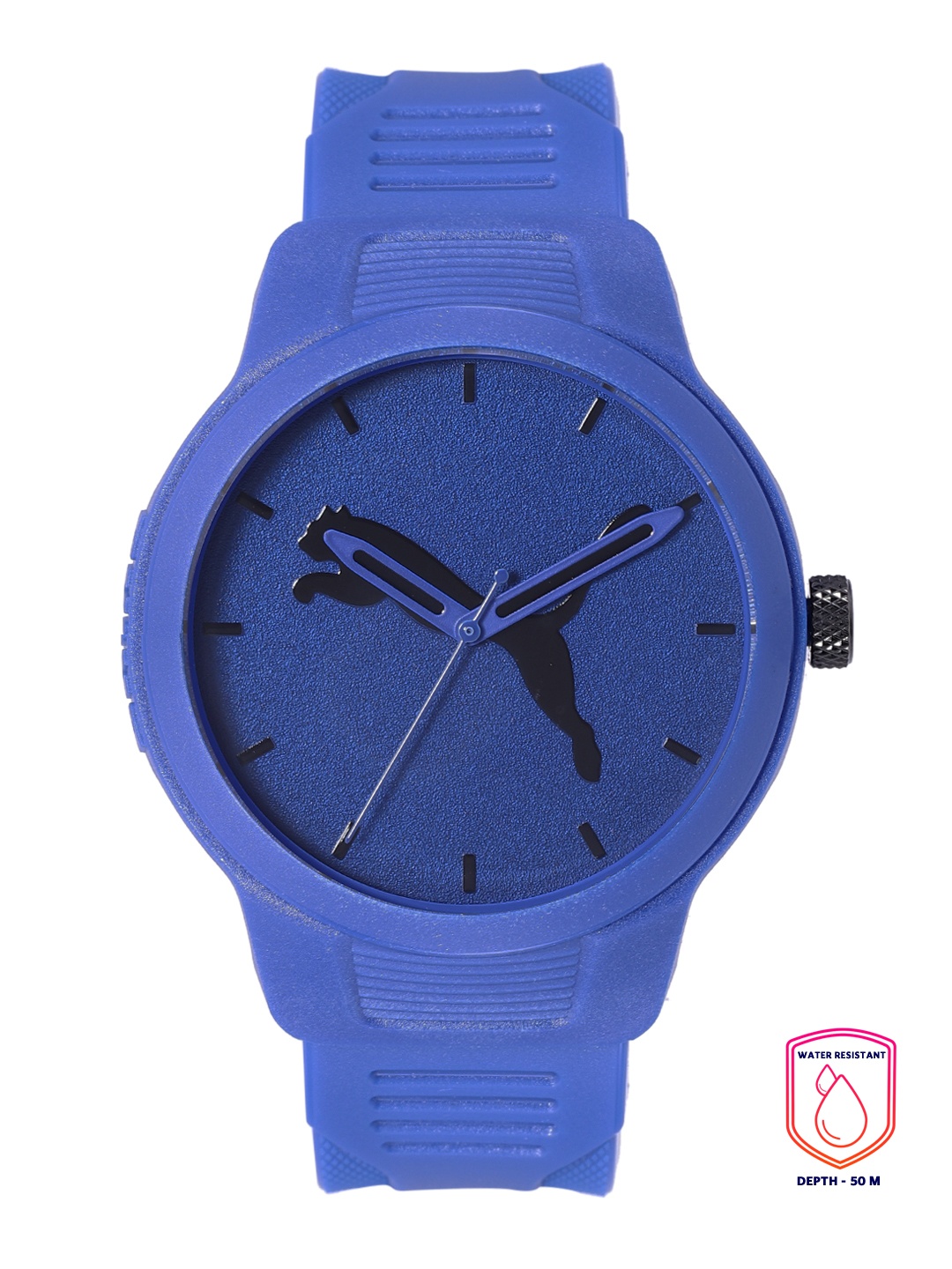 

Puma Men Blue Dial & Blue Straps Analogue Watch P5014