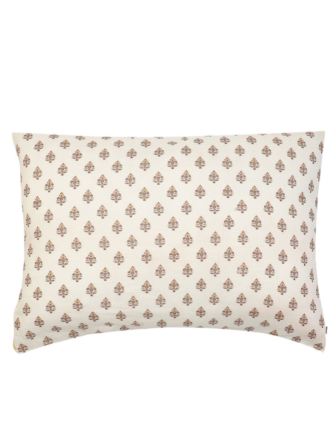 

Ritu Kumar Yellow Printed Pillow Covers