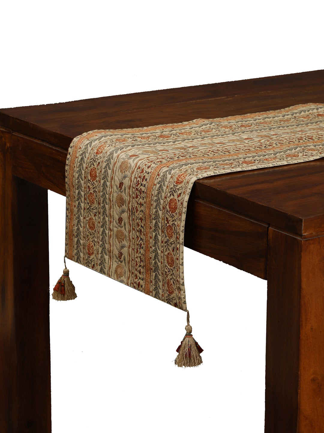 

Ritu Kumar Beige Printed Table Runner