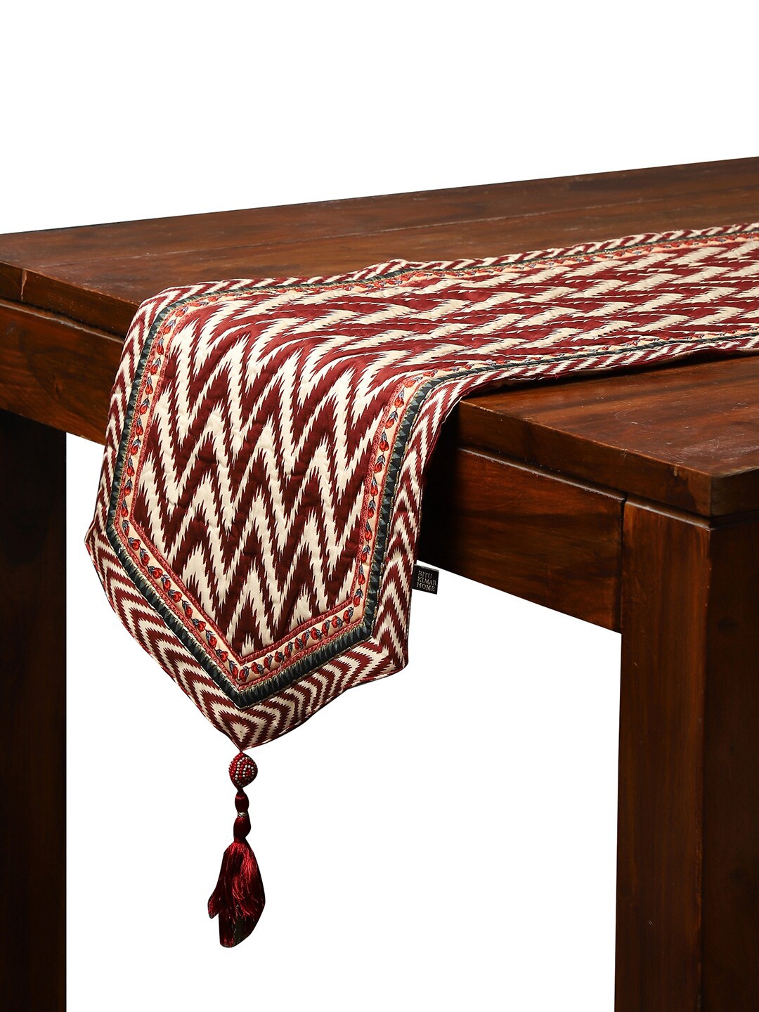 

Ritu Kumar Red Printed Table Runners