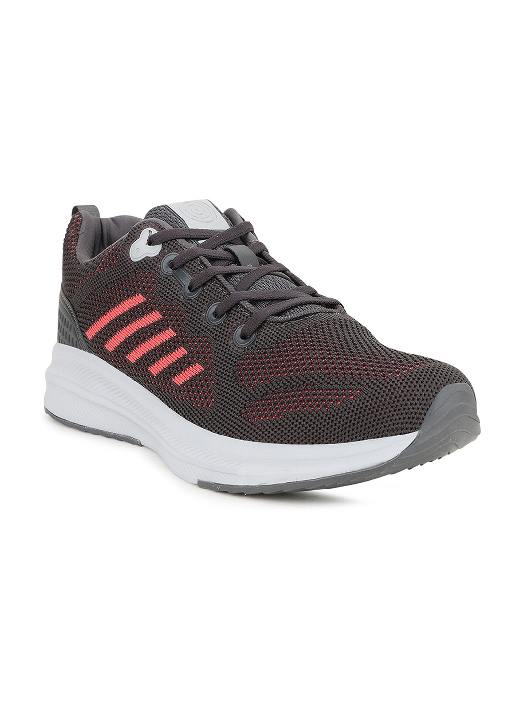 

Campus Men Grey & Red Mesh Running Shoes