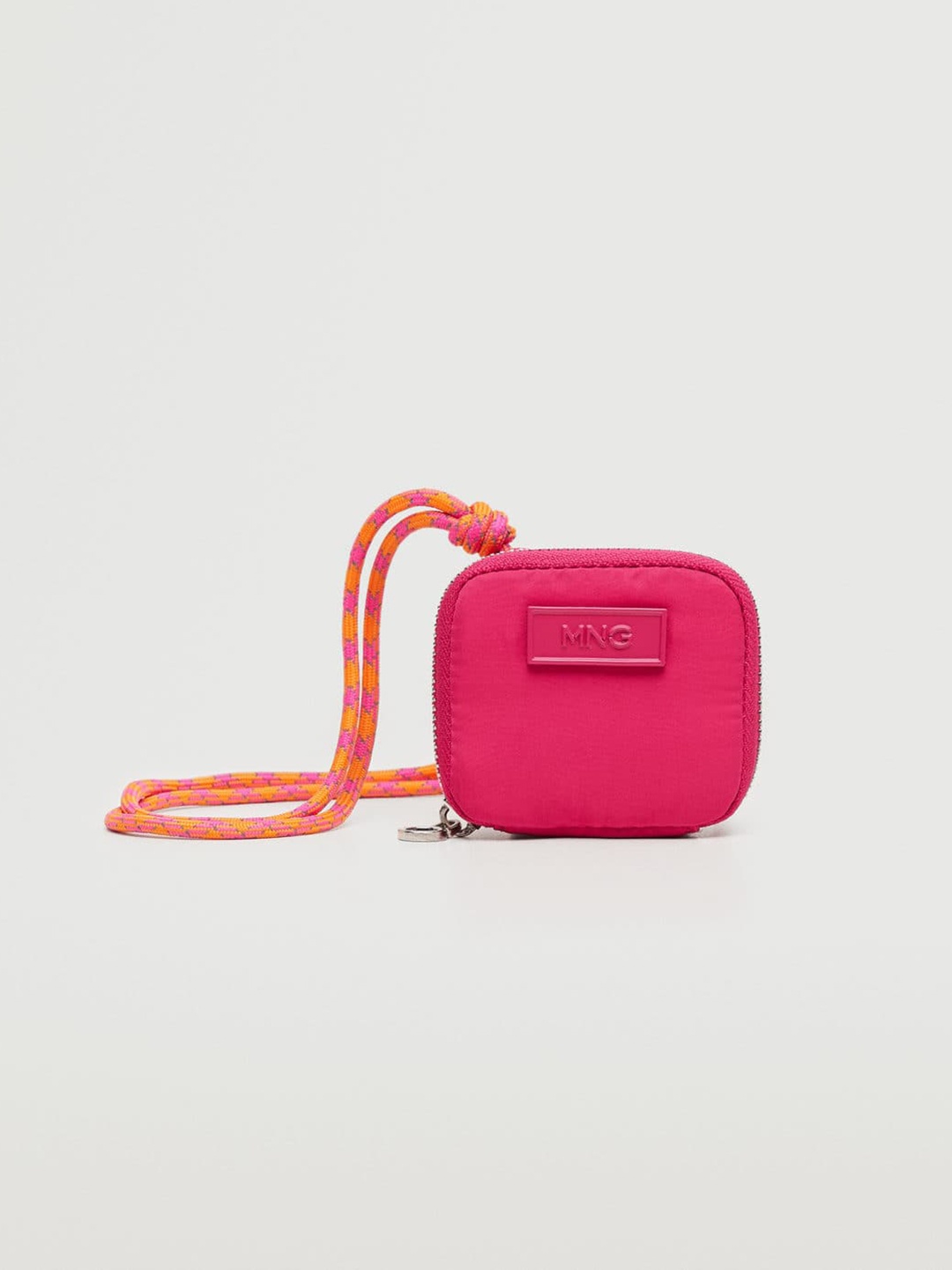 

MANGO Women Fuchsia Solid Mini Purse