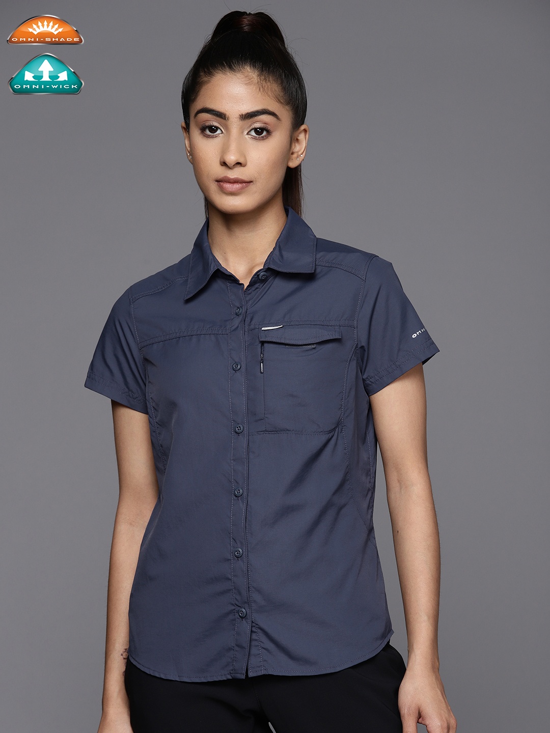 

Columbia Silver Ridge 2.0 Opaque Casual Shirt, Blue