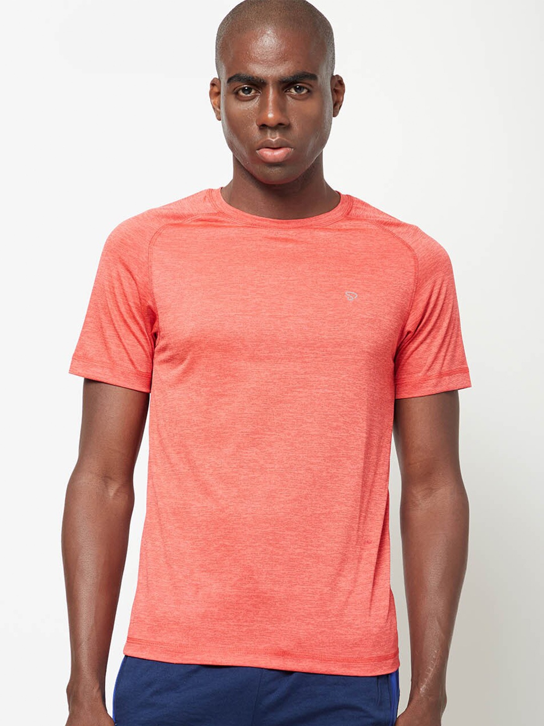 

SPORTO Men Coral Solid Outdoor T-shirt
