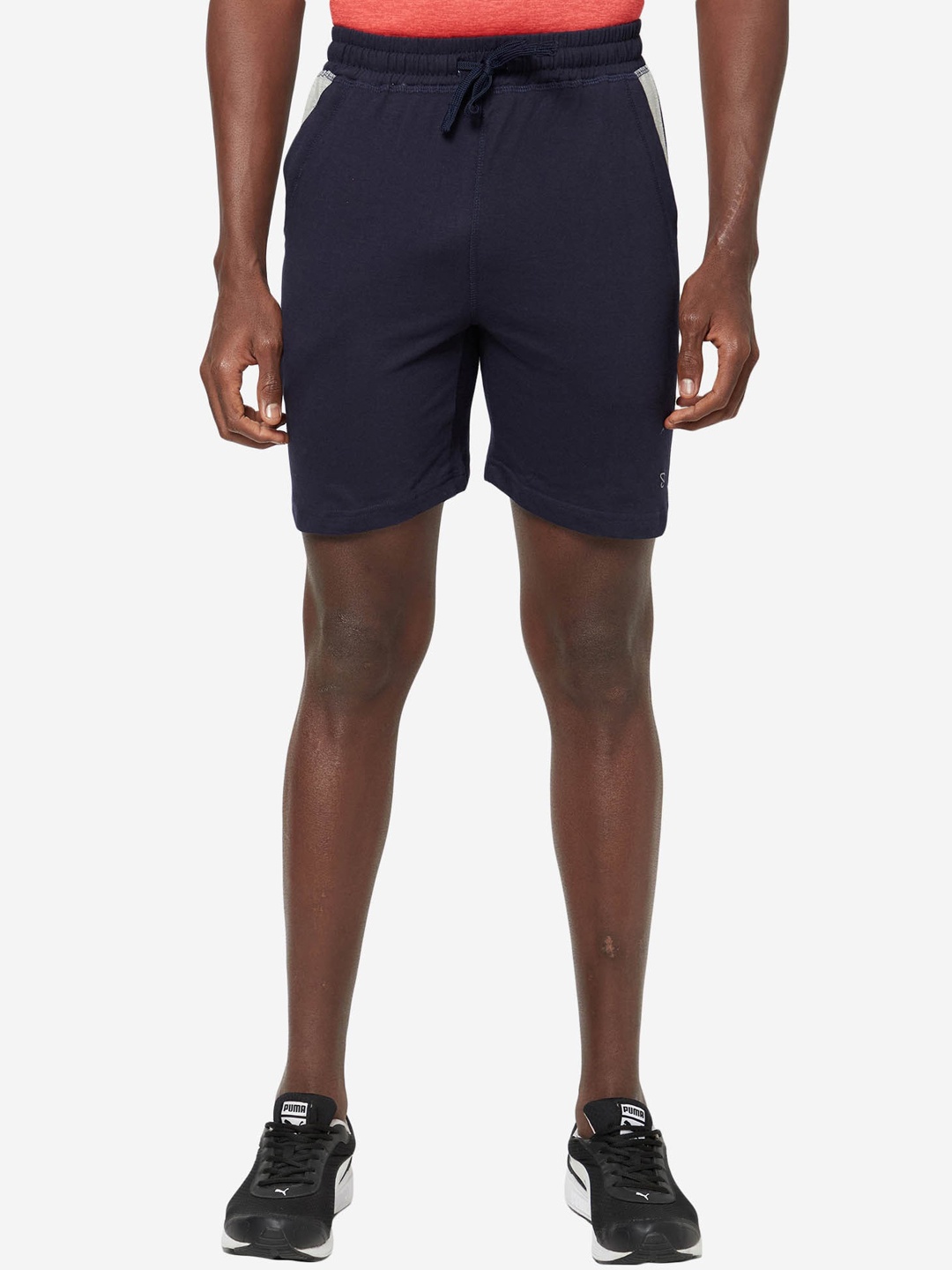 

SPORTO Men Navy Blue Solid Shorts