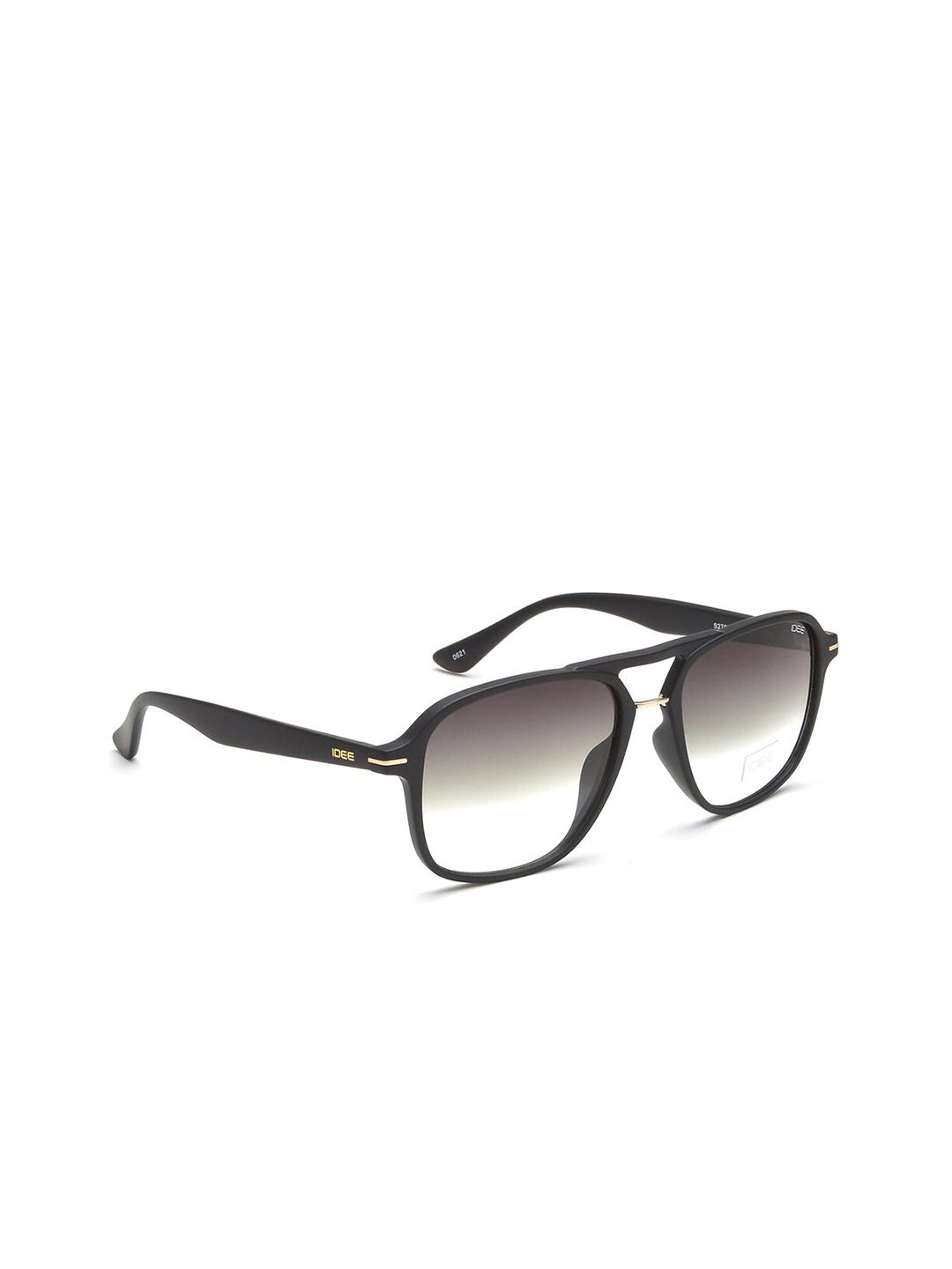 

IDEE Men Grey Lens & Black Square Sunglasses with UV Protected Lens IDS2755C1SG