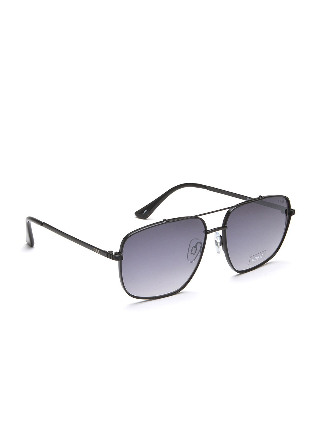 

IDEE Men Grey Lens & Steel-Toned Square Sunglasses with UV Protected Lens IDS2762C1SG