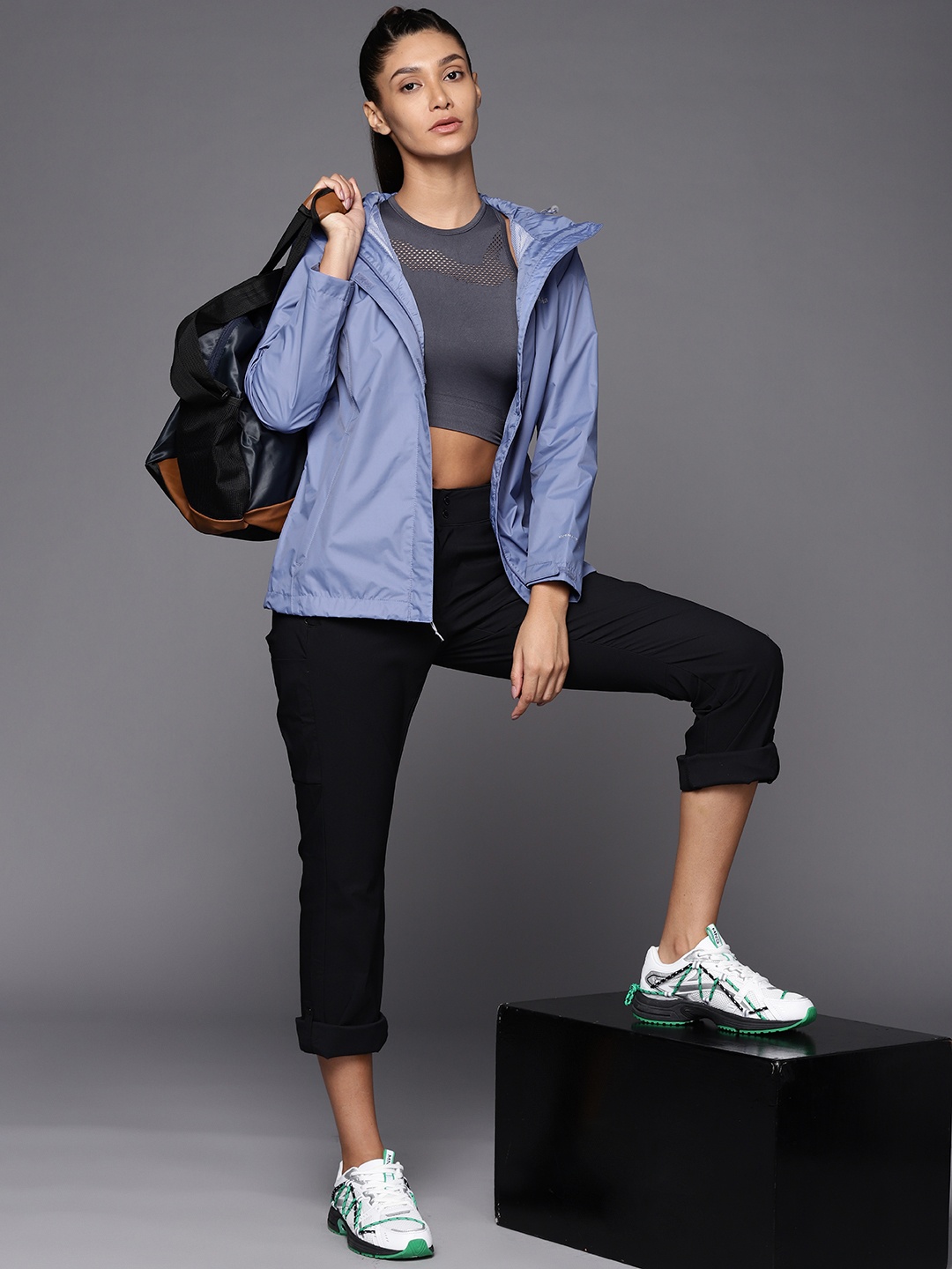 

Columbia Women Blue Watertight Arcadia II Rain Jacket