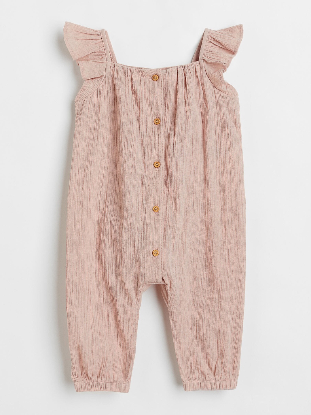 

H&M Girls Pink Cotton Romper Suit