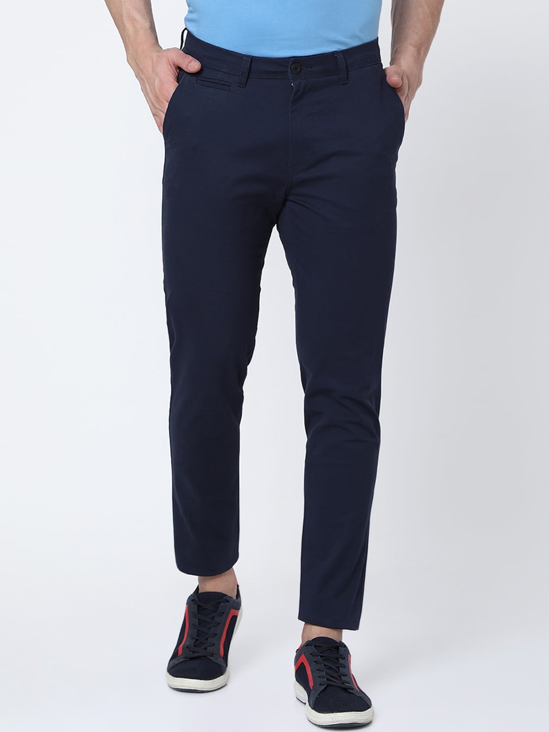 

MERCHANT MARINE Men Navy Blue Trousers