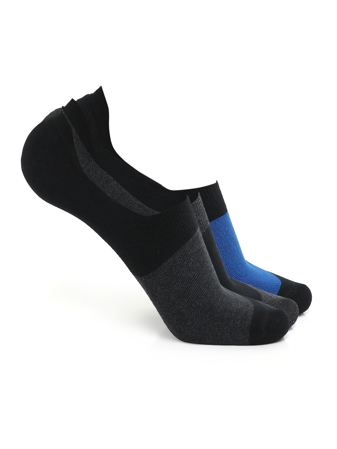 CRUSSET Men Pack of 3 Assorted Shoe Liners