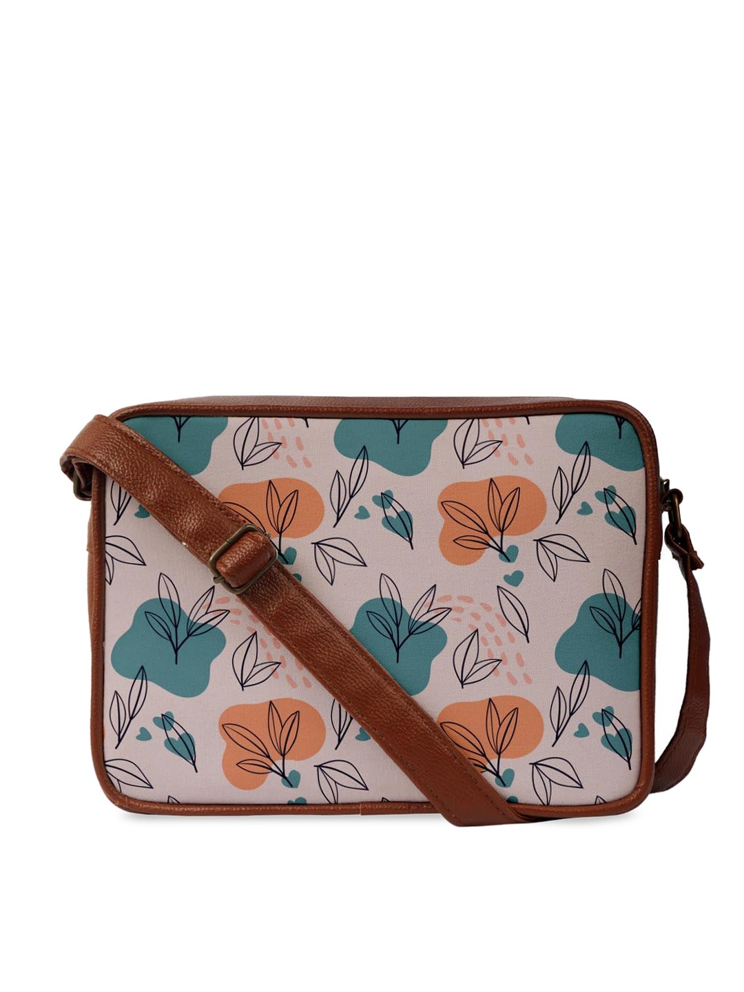 

Crazy Corner Pink Floral Printed Sling Bag