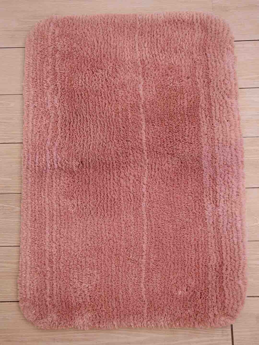 

Ariana Coral Textured Supersoft Cotton Bath Mat