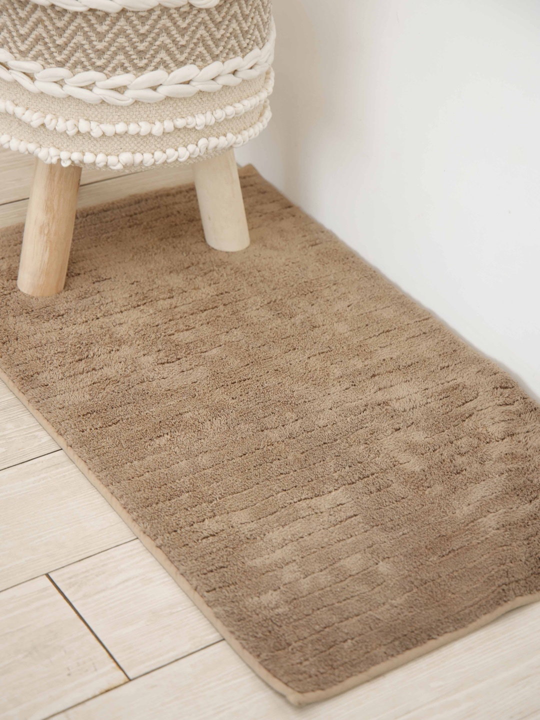 

Ariana Brown Supersoft Bath Mat, Camel brown