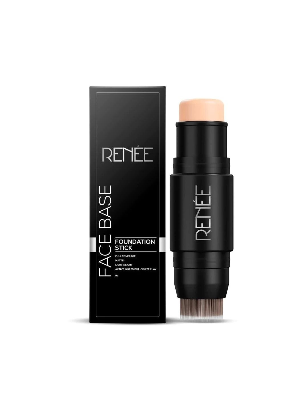 

RENEE Face Base Foundation Stick with Applicator - Cappuccino 8g, Beige