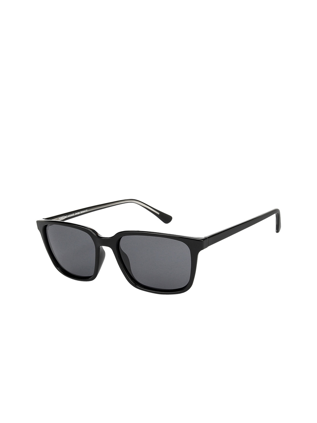 

Vincent Chase by Lenskart Unisex Grey Lens & Black Wayfarer Sunglasses with UV Protected Lens - 131309