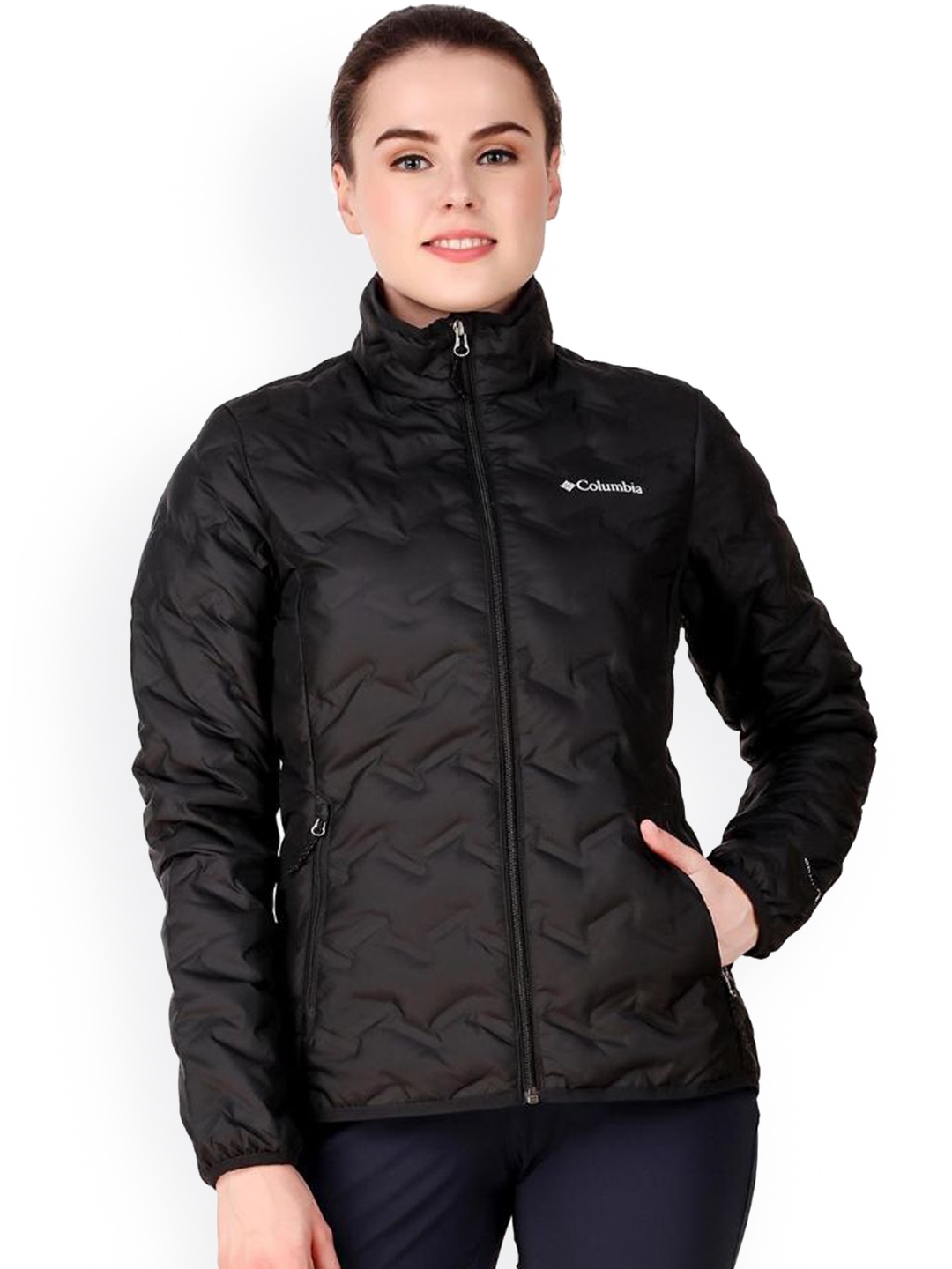 

Columbia Women Delta Ridge Down Quilted Padded Jacket, Black