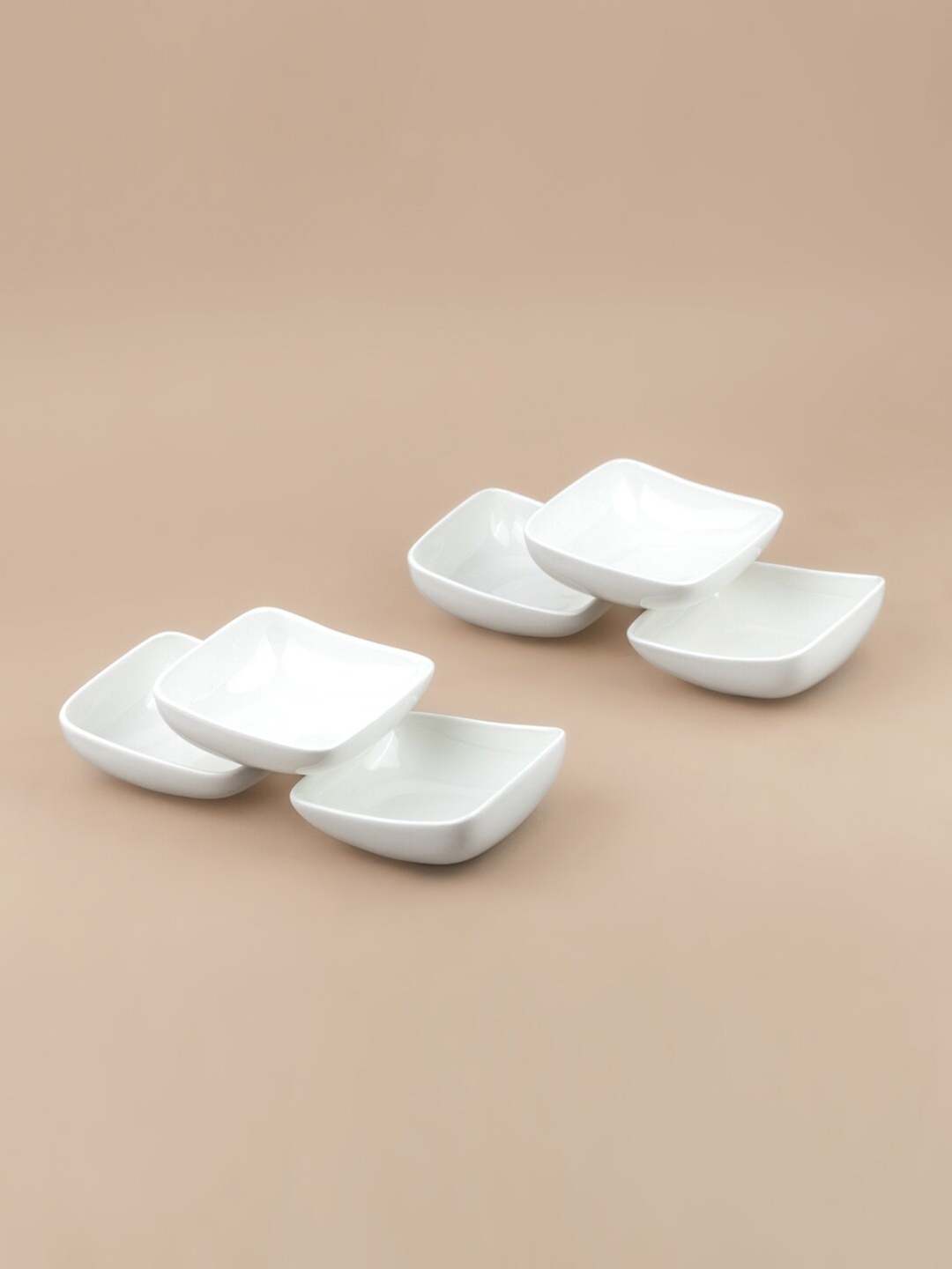 

SHAY Set Of 6 White Dishwasher Safe Dinnerware