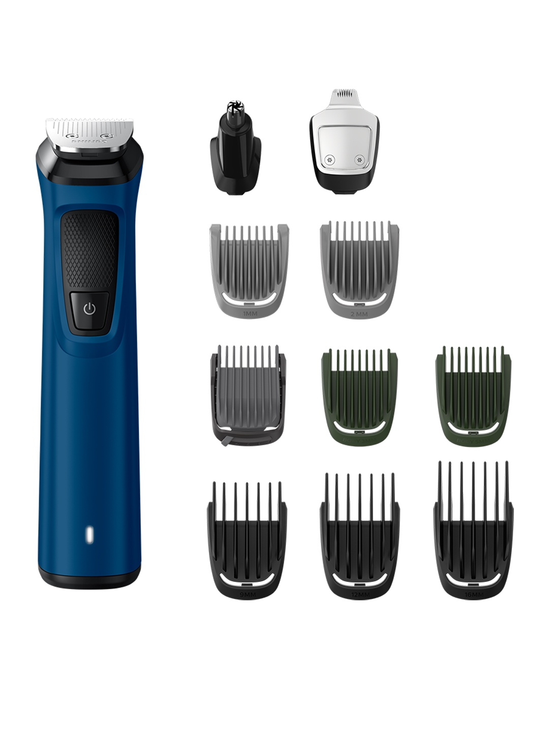 

Philips MG7707/15 12-in-1 Cordless Trimmer for Face, Hair & Body - Teal Blue