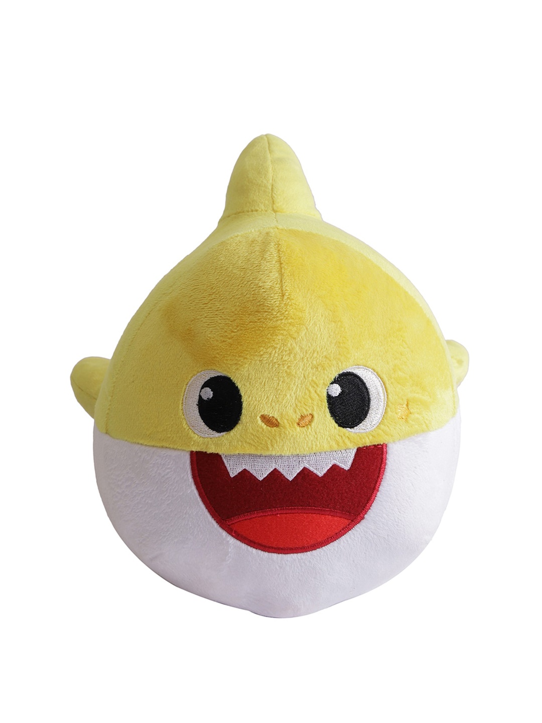 

pinkfong BABY SHARK Unisex Kids Yellow Printed Soft Toy