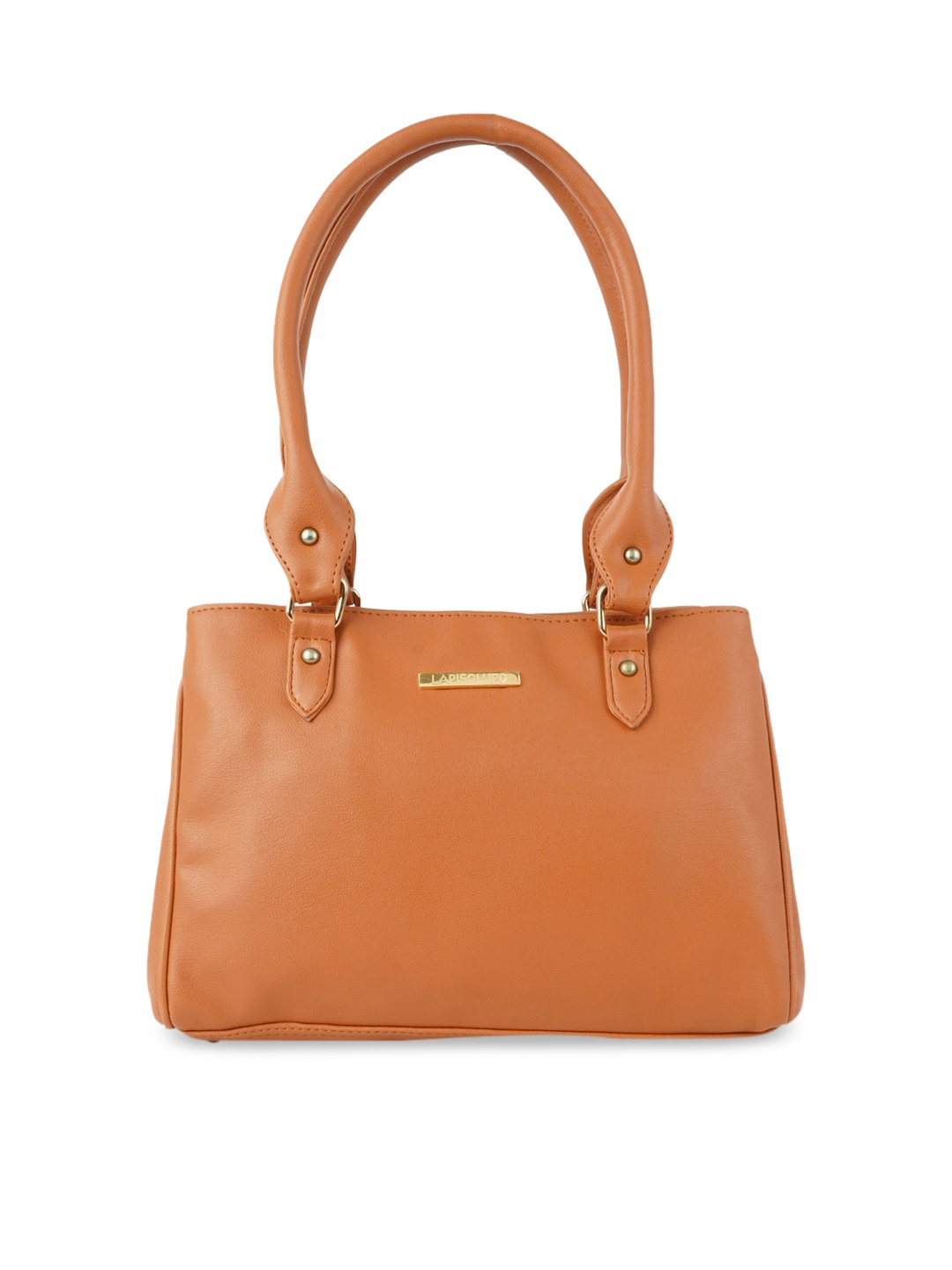 

Lapis O Lupo Tan Brown Solid Structured Shoulder Bag