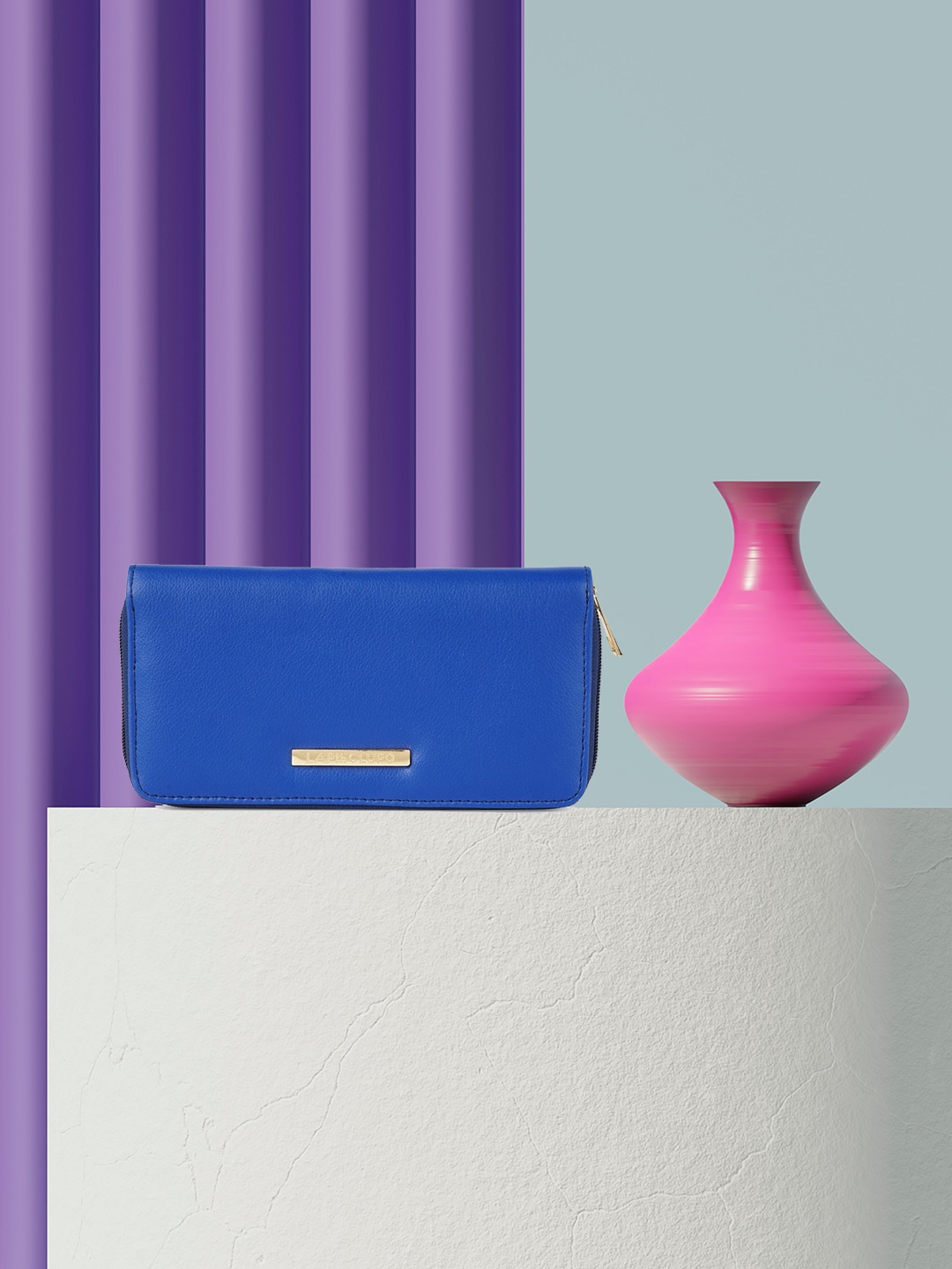 

Lapis O Lupo Blue Purse Clutch