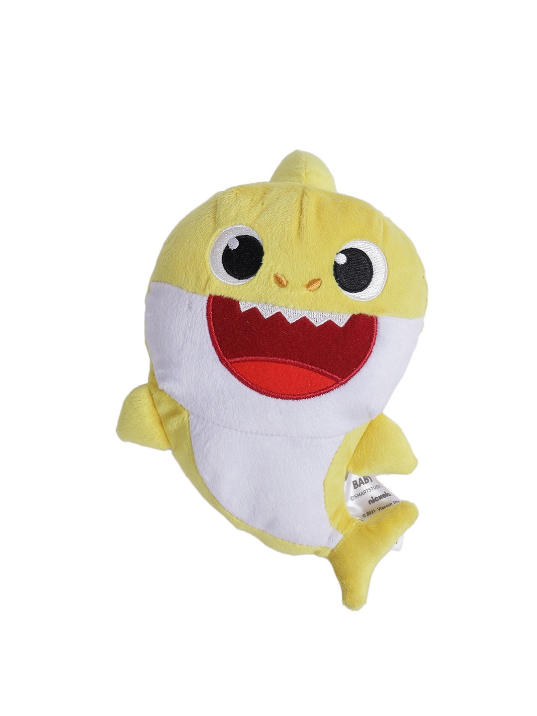 

Pinkfong BABY SHARK Kids Yellow & White Shark Soft Toy