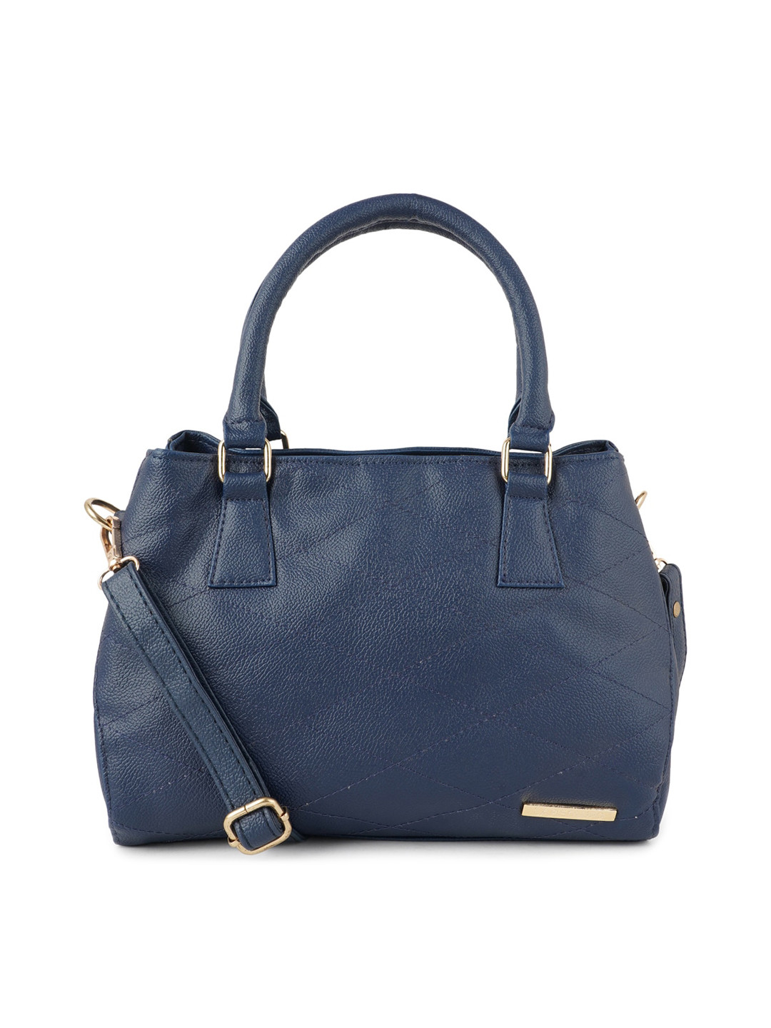 

Lapis O Lupo Women Blue Solid Structured Handheld Bag