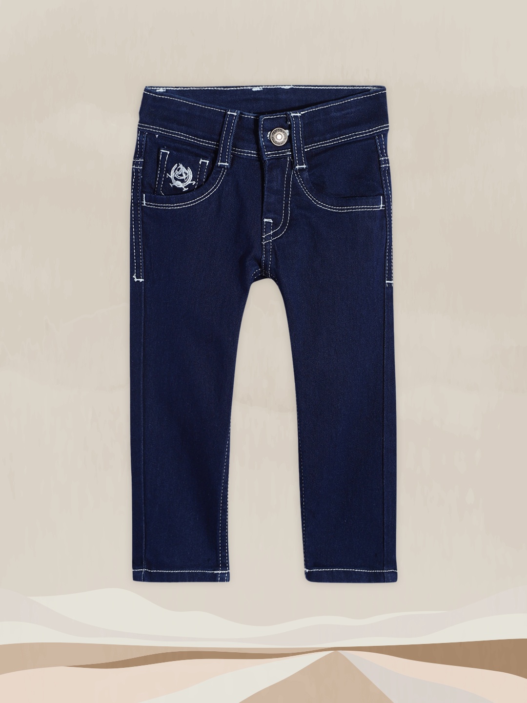 

U.S. Polo Assn. Kids Boys Blue Stretchable Jeans