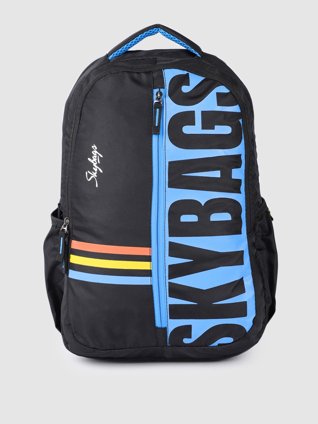 

Skybags Unisex Blue Typography Backpack