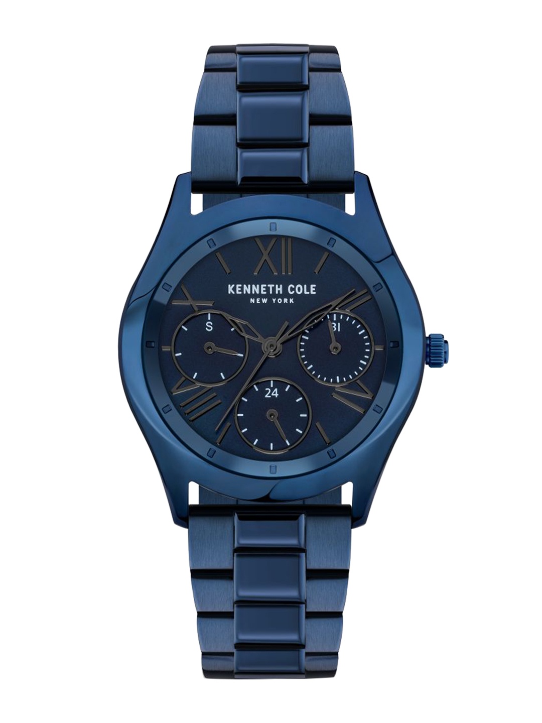 

Kenneth Cole Women Blue Dial Bracelet Style Straps Analogue WatchKCWLK2126302LD