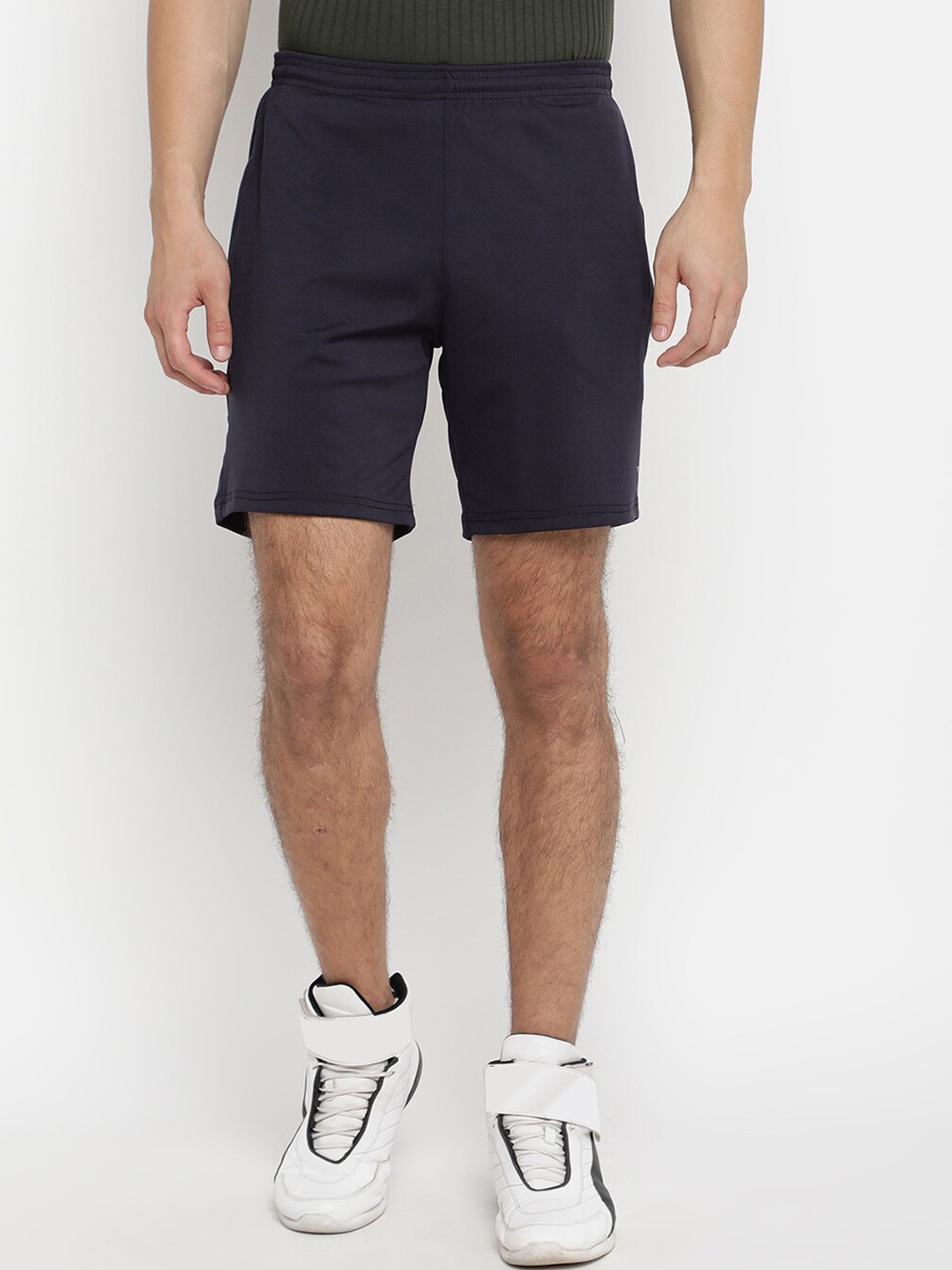 

V2 Value & Variety Men Blue High-Rise Sports Shorts